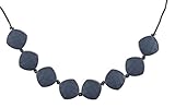 Chew-Choos 'Sweet pea' Silicone Teething Necklace (Gray Clouds) by Chew-Choos