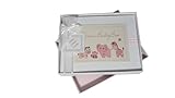 White Cotton Cards Mummy's Boasting Book Photo Album Toys Range (Pink Gingham) by WHITE COTTON CARDS