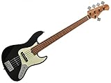 Bacchus WJB5-630-RSM/M-Act PTL-SOB 5弦ベース ジャズベースタイプ アクティブ ディンキーシェイプ バッカス
