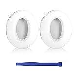 Aiivioll プロテインレザー 交換用イヤーパッド ゼンハイザー HD4.50BT、HD4.50BTNC、HD4.40BT イヤーパッド、ヘッドホンイヤーパッドクッションカバー、イヤーカップ修理部品 (白い)