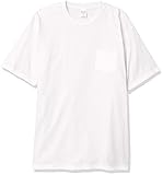 [プリントスター] 半袖 5.6オンス へヴィー ウェイト ポケット Tシャツ ホワイト 日本 M (-)
