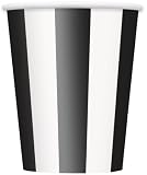 Cups Black - by Unique Party