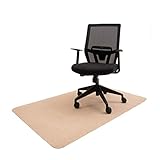 ROSMARUS チェアマット カーペットチェアマット 床保護マット チェアシート カーペット ラグ 90*140cm ゲーミングチェアマッ