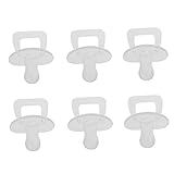 Lovoski シリコーン　赤ちゃん　乳児　なだめる　おしゃぶり　歯がため　歯列矯正　乳首　フィーダー　6個　全2パタン - ＃2