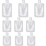 MAEXUS パウチ容器 小分け容器 （9個パック） トラベル液体個包装 小分け容器 詰め替え容器 小分けボトル 30ML/50ML/100ML 半透明 密封性 漏れ防しデザイン 持ち運びに最適 ローション シャンプー シャワージェル用