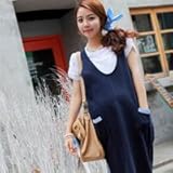 ドットリボン　マタニティ　スウェット　コクーンワンピース【10000104075】