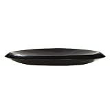 Decolav 2803-OBS Incandescence Shallow Oval Vessel Sink, Obsidian by Decolav