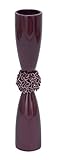 Deco 79 Ceramic Vase Purple, 5 by 27-Inch [並行輸入品]