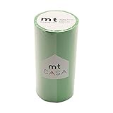 カモ井加工紙 マスキングテープ mt CASA 100mm 100mm幅×10m巻き 若緑 MTCA1050