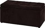 不二貿易 ファブリック トランクベンチ 幅83cm ブラウン 60725