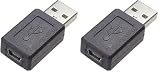 KAUMO USB 変換コネクタ (mini-Bオス / mini-Bメス) KM-UC180