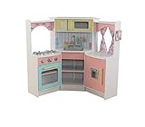KidKraft Deluxe Corner Wooden Play Kitchen キッドクラフト デラックスコーナー木製プレイキッチン [並行輸入品]