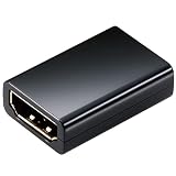 エレコム(ELECOM) HDMI中継アダプタ 延長コネクター 4K 2K(60p) スリムタイプ ブラック AD-HDAASS01BK 1個入り