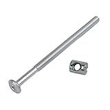 Flammi 6パックメトリック家具Cot Bedボルトアレンヘッド・バレルナットm6 X 100 mm亜鉛メッキ