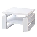 ワイエムワールド おしゃれ リビングテーブル ミル 60×60cm 【カラー： ホワイト 】 34-129