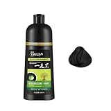 たった5分で白髪を暗くするシャンプー オーガニック ナチュラル 速乾 ヘアダイ シャンプー ダーク W7z6 ノニ 50 白髪をカバー 植物エッセンス