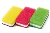 ダスキン台所用スポンジ抗菌タイプ 3色セットS