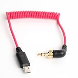 DRRI Tentacle Sync Deity TC-1 3.5mm ロックジャック - Micro-USB タイムコードケーブル Sony FX3/FX30 A1 A7Siii用