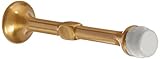 Rockwood 508.10 Bronze Door Stop 4 Projection #12-24 x 1 FH MS Fastener 1 Base Diameter Satin Clear 