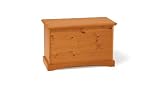 Chelsea Home Furniture 3641070 Storage Box, Honey Finish [並行輸入品]