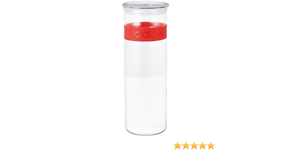 Amazon 正規品 Bodum ボダム Presso 保存容器 1 9l レッド 11132 294 保存容器 キャニスター オンライン通販