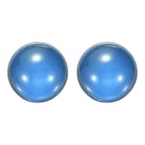uxcell アクリル球 ジャグリング ボール マジックボール アクリル 道具 手品 DIYクラフト 直径50mm クリアブルー 2個