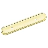 Amerock bp759 – 3 3 " Bright真鍮Regency Pull backplate-2パック