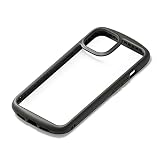 Premium Style iPhone 13 mini用 ガラスタフケース ラウンドタイプ ブラック PG-21JGT01BK