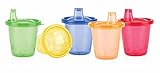 Nûby - ID91121 - Lots de Biberons - Lot de 6 gobelets PP 180 ml - Bec medium