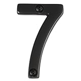 Alno AP7-5-MB Transitional House Numbers 5 Matte Black [並行輸入品]