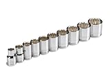 TEKTON 1204 3/8-Inch Drive Socket Set, Metric, 10-Sockets [並行輸入品]