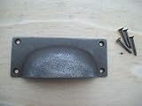 IRONMONGERY WORLD Cast Ironアンティーク素朴なカッププルハンドル引き出しカップボードCA。。。by ironmongery世界