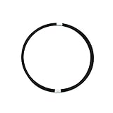 ハイロジック:ユニクロ針金 線径約0．9ミリ×約7ｍ 黒色 ＃20 入数1巻 00021817 ×5セット