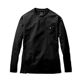 [バートル] ロング Tシャツ (ユニセックス) 655 長袖 ストレッチ 消臭 XL 35ブラック