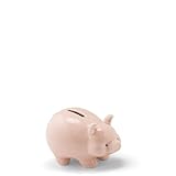 Gund "タイトル: My FirstピンクPiggy Bank Small " Stoneware貯金箱