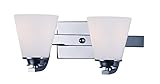 Maxim照明9012swpc conical-bath Vanity 2-light