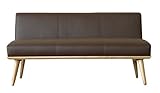 大川家具 GART ソファ 2人掛け PURI (プリ) ブラウン 素材 合皮/126cm幅