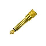 マクサー電機 オーディオ 変換プラグ 3.5mmモノラルジャック - 6.3mmモノラルプラグ 1個 MAC-1MHN