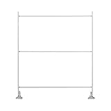 無印良品 スチールユニットシェルフ・追加用帆立・ミニ・ライトグレー 高さ46cmタイプ用 02998363