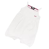 [ディーアンドジージュニア] D&G JUNOR ベビー服 キャミショートオール ロンパース DGL2D606WHT Sサイズ