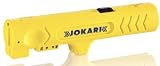 Jokari 30140 Strip for Cable Stripping of Common Round Cables And Flat Cables, No.14, 12.4cm L x 3.5
