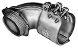Bridgeport 807 1-Inch Flexible Metal Conduit 90-Degree Connector, 10-Pack [並行輸入品]