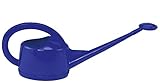 Dramm 12445 2-Liter Injection Molded Plastic Watering Can, Navy Blue [並行輸入品]