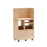 【カリモク正規品】 ノバリエ by karimoku オープンシェルフ ランドセルラック ピュアオーク S371DHMEG