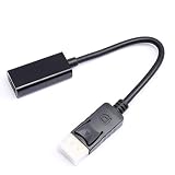 DEVMO DP Displayport オス-HDMIメスケーブル変換アダプター PC HP/DELL A144用