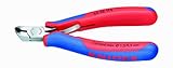 【KNIPEX／クニペックス】　エレクトロニクスエンドカッティングニッパー ［型番:6442-115]
