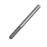 uxcell ロータリーファイル　研削ネイル　ドリルビット　硬質合金 　円筒形フルート　直径3mm