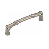 Hickory Hardware P3444-BNV 3-Inch Bamboo Cabinet Pull, Black Nickel Vibed by Hickory Hardware