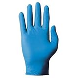 TNTﾃつｮ Blue Disposable Gloves - 586195 lrg tnt blu-disposable nitrile-100glvs/bx by Ansell