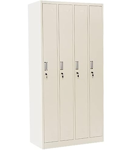 Amazon.co.jp: アルプススチール ロッカー 4人用 ニューグレー 開閉